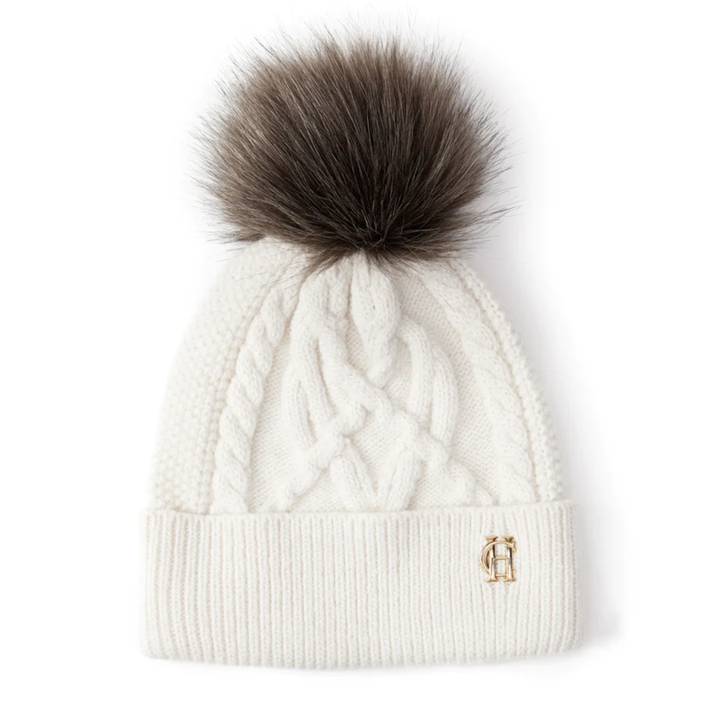 Holland Cooper Cortina Bobble Hat - Cream